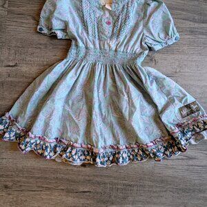 Matilda Jane Cute Tidal Toile Girls Dress Size 4